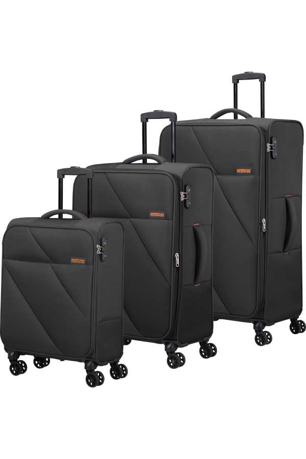 American Tourister Sun Break 3 PC SET A  Svart