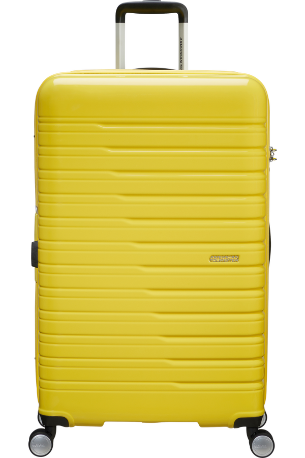 American Tourister Flashline Pop Spinner Exp TSA 78cm  Lemon Yellow