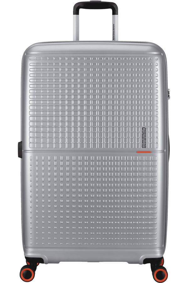 American Tourister Geopop Spinner 77/28 Tsa. 77cm  Metallic Silver