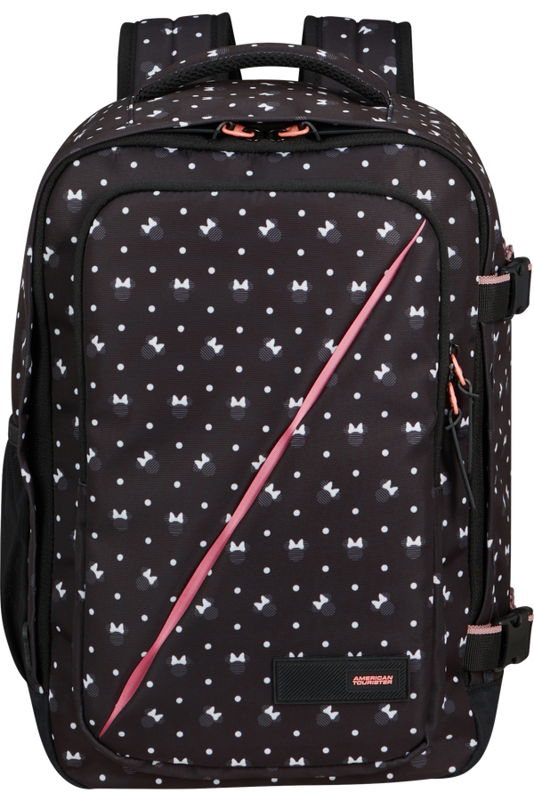 American Tourister Take2cabin Disney Casual Backpack Disney S  Minnie Urban Dots