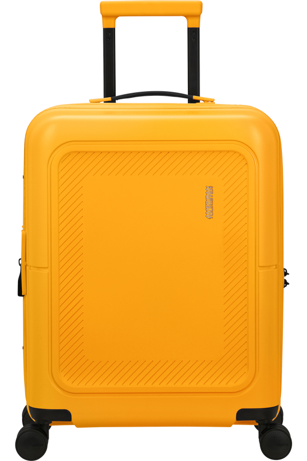 American Tourister DashPop Spinner Expandable TSA 55cm Golden Yellow