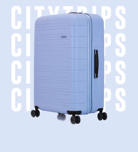 four wheel trolley suitcase